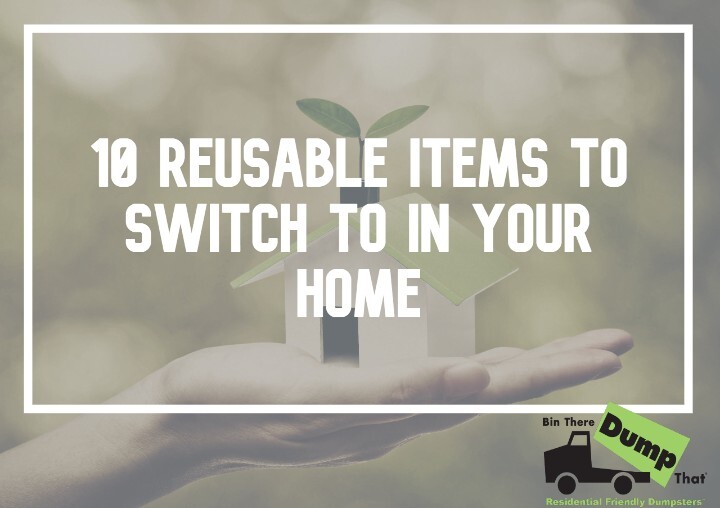 List of reusable items for your home